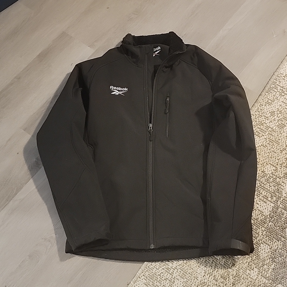 Mens Reebok Soft Shell‎ Fur Lined Jacket